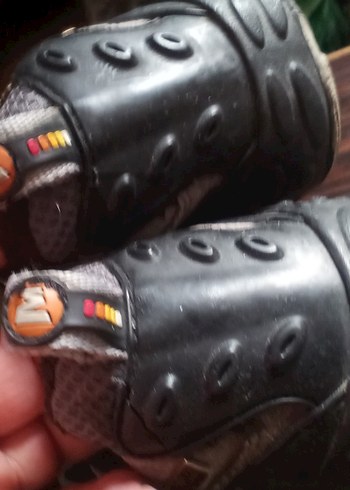 MEERLL MARKA Erkek Gri Spor Ayakkabı Velcro Bağcıklı - Görsel 7