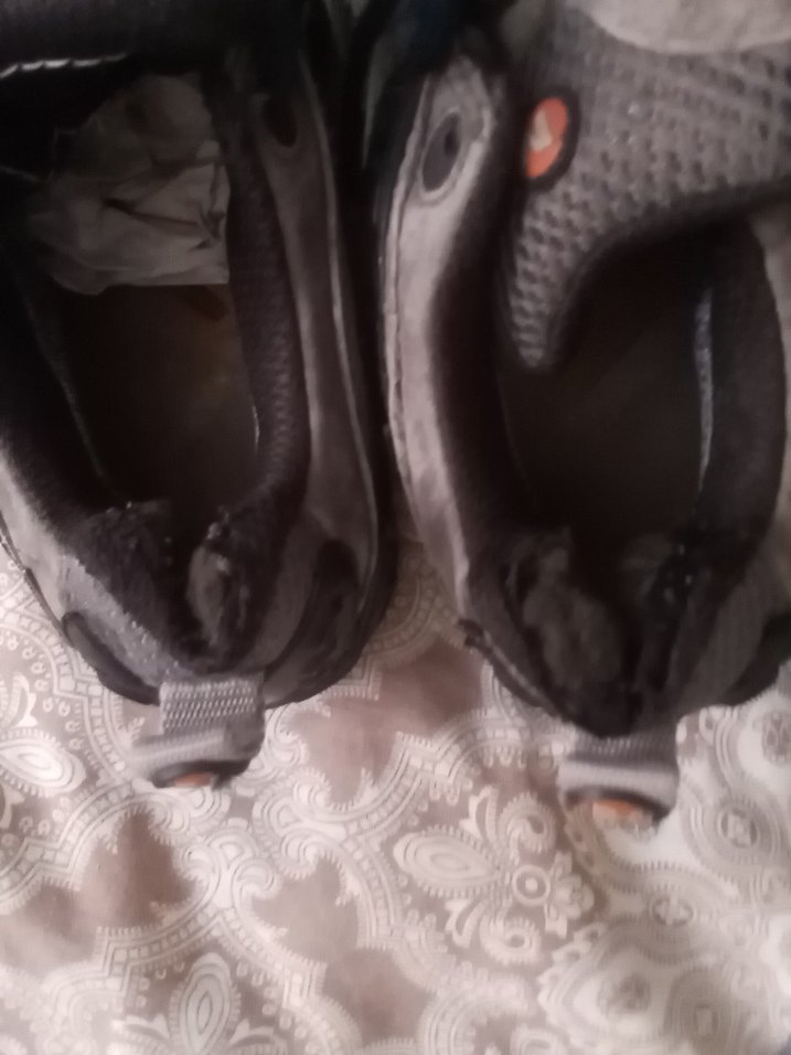 MEERLL MARKA Erkek Gri Spor Ayakkabı Velcro Bağcıklı - Görsel 3