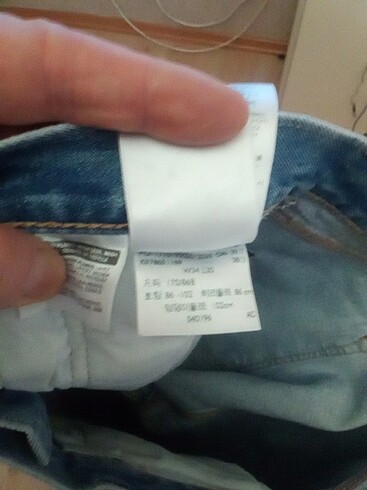 Levis orjinal. 501 34x30beden