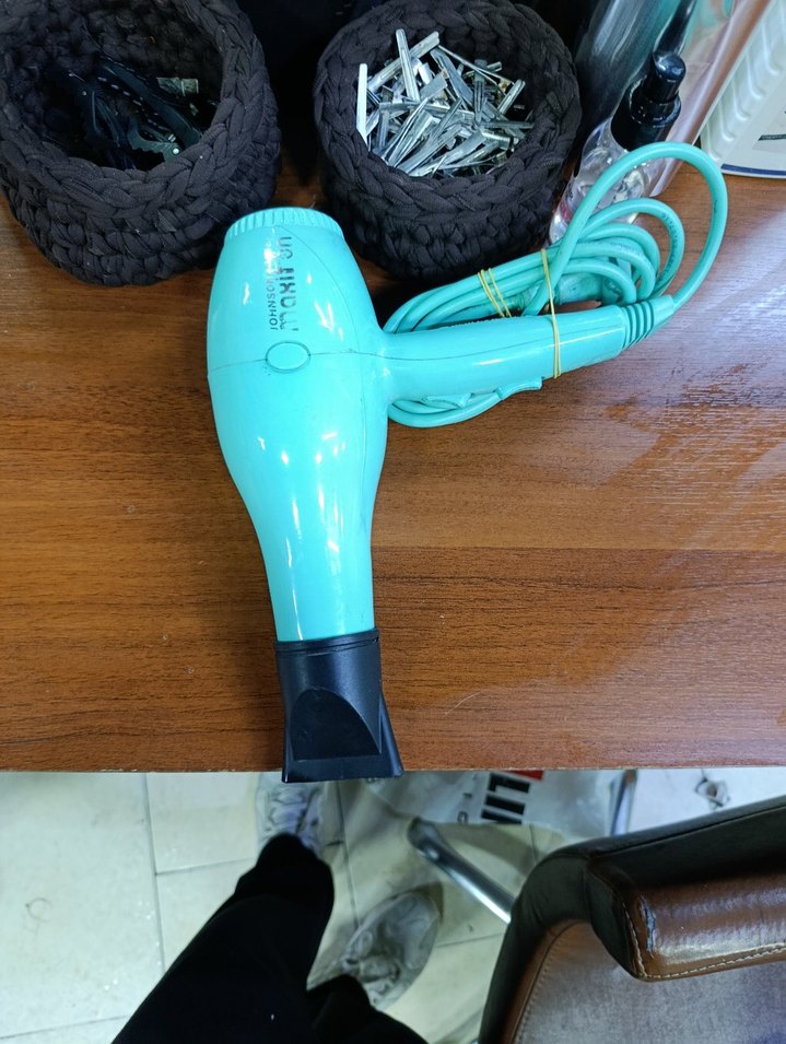 Turkuaz Renkli Saç Kurutma Makinesi - Görsel 3