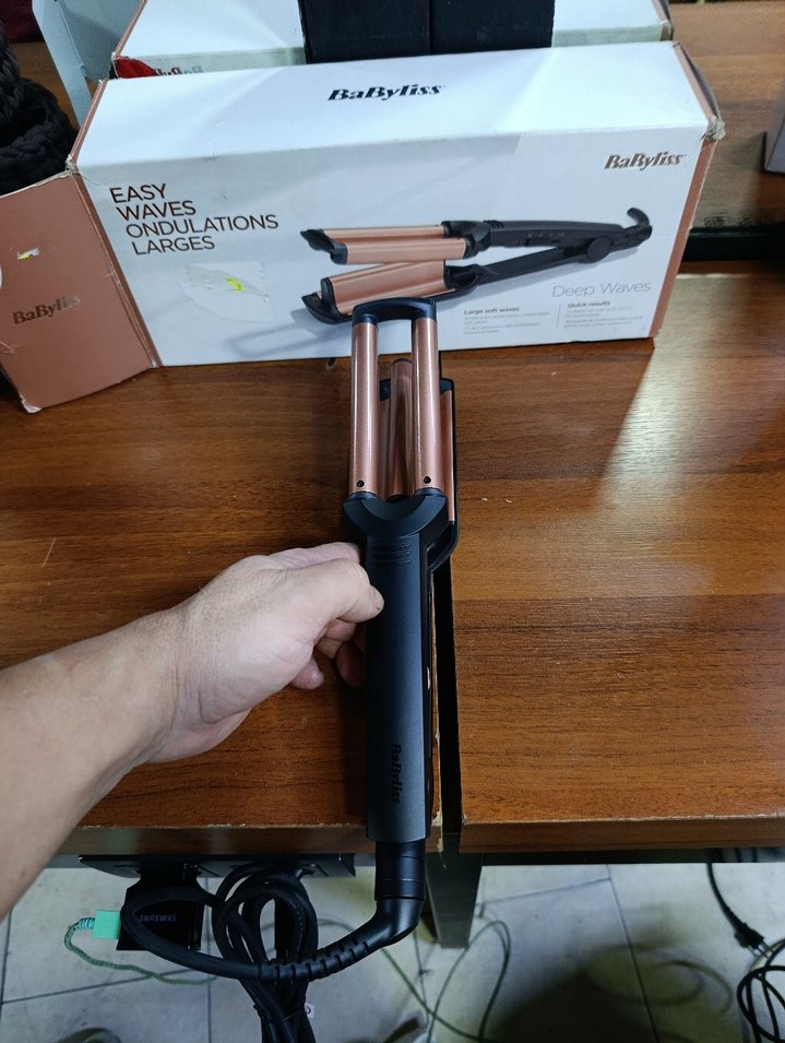 BaByliss Büyük Dalga Saç Şekillendirici wag maşa - Görsel 4