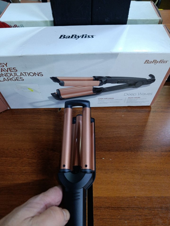BaByliss Büyük Dalga Saç Şekillendirici wag maşa - Görsel 3