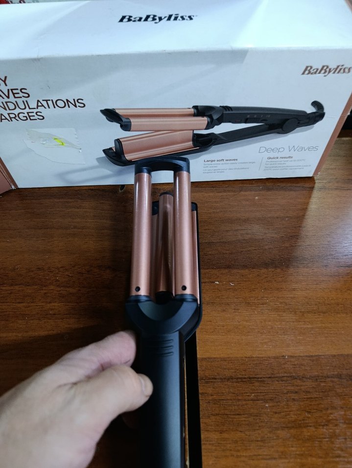 BaByliss Büyük Dalga Saç Şekillendirici wag maşa - Görsel 2