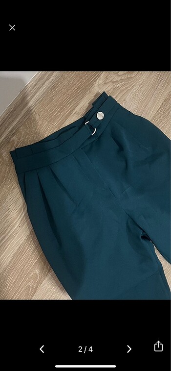Trendyol & Milla Trendyol yeşil kumaş pantolon