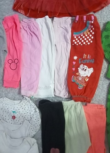 Kız bebek toplu kıyafet 