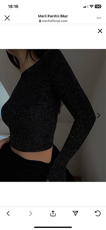 Bershka Crop bluz