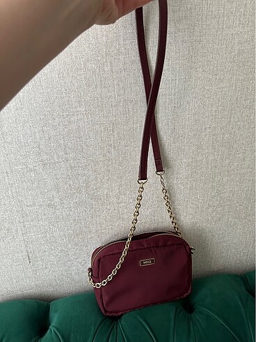 Beden bordo Renk Mango bordo çanta