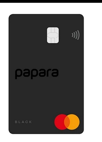 PAPARA KART SİYAH AKTİFLEŞTİRİLMEMİŞ 
