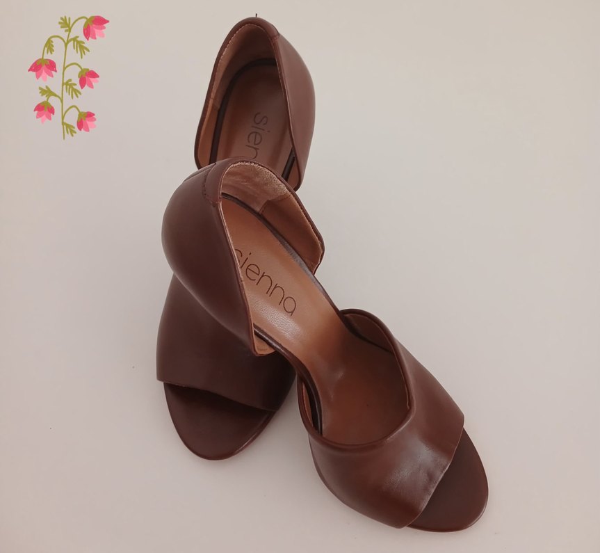 Sienna Kahverengi Deri Platform Topuklu Kadın Ayakkabı - Görsel 2