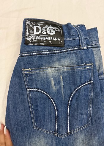 Dolce & Gabbana Mavi Denim Jean