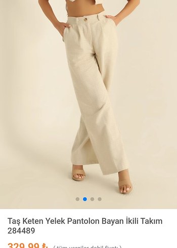 pantalon yelek ikili takım - Görsel 7