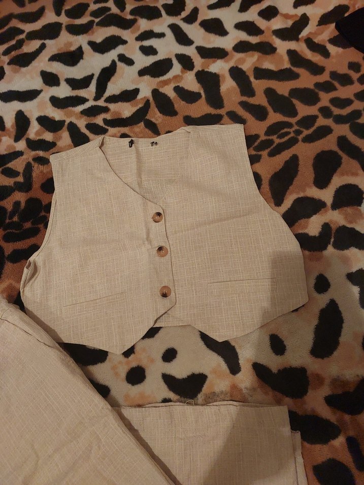 pantalon yelek ikili takım - Görsel 2