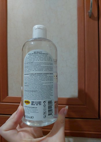 Diğer Bee Beauty Micellar Makyaj Temizleme Suyu 400ml