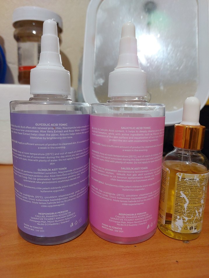 CALLIEL Kadın Tonikleri - Glikolik ve Salisilik Asit - Görsel 3
