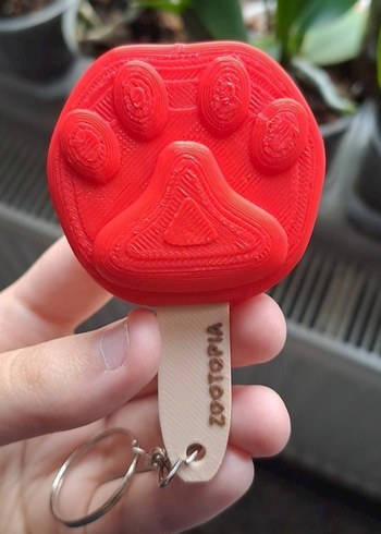 Zootopia Nick Dondurma Anahtarlık (HESAPTAKİ DİĞER İLANI ALIN) - Görsel 3