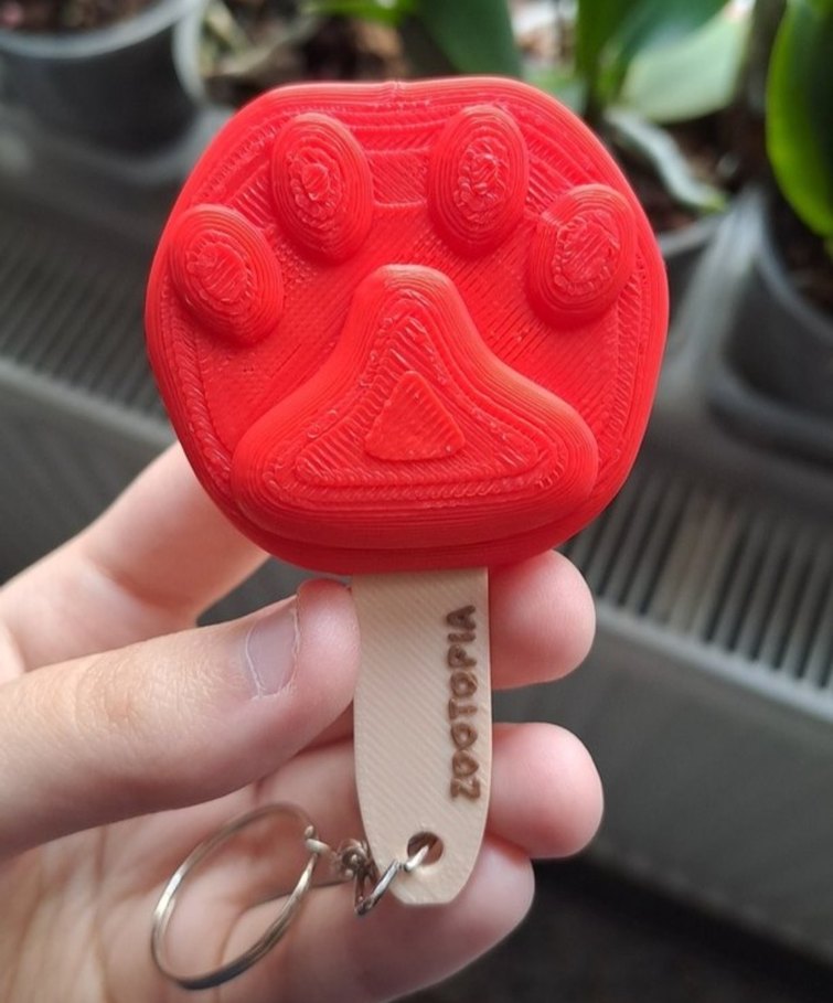 Zootopia Nick Dondurma Anahtarlık (HESAPTAKİ DİĞER İLANI ALIN) - Görsel 3