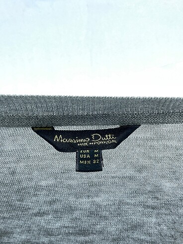 m Beden gri Renk Massimo Dutti Bluz %70 İndirimli.