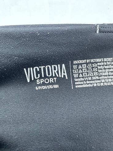 s Beden siyah Renk Victoria Secret / Spor taytı p İndirimli.