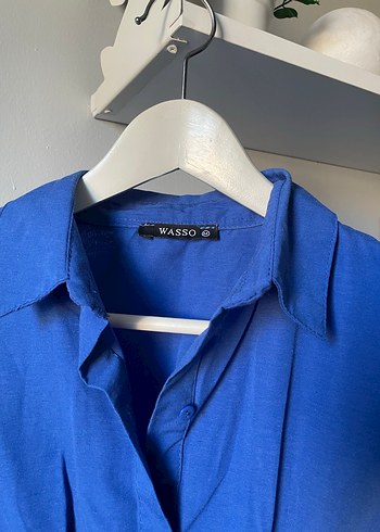 Korse detay dar gömlek - Görsel 3