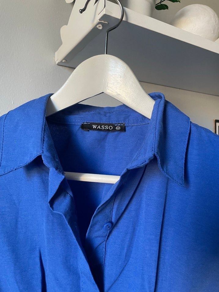 Korse detay dar gömlek - Görsel 3