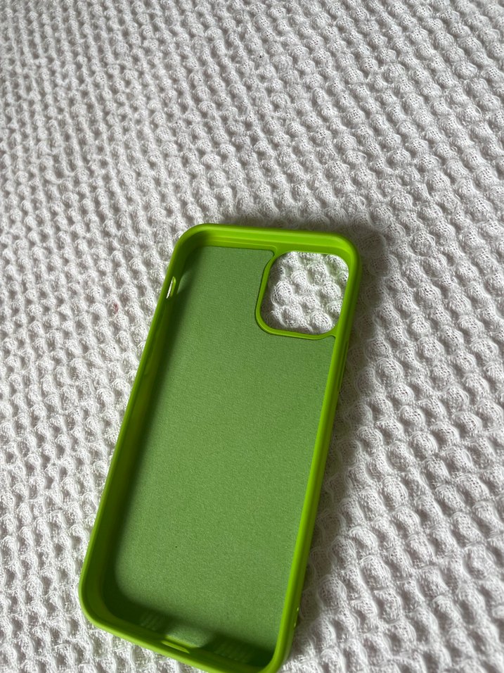 Parlak Yeşil Pop Kültür Telefon Kılıfı fıstık yeşil ıphone 12 - Görsel 2