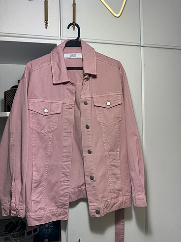 #zara #pembe #jean #ceket