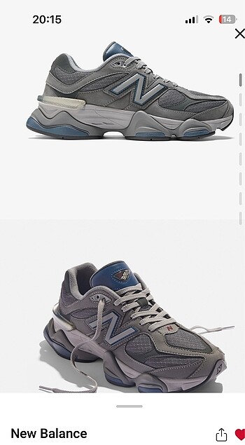 #9060 #newbalance #gri #sneaker