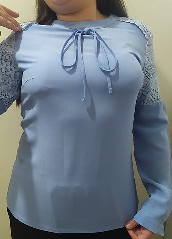 Zara Mavi gomlek