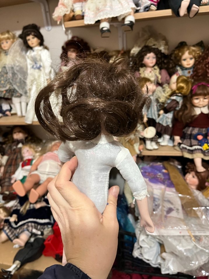 Beyaz Pastel Renkli Bebek - Görsel 2