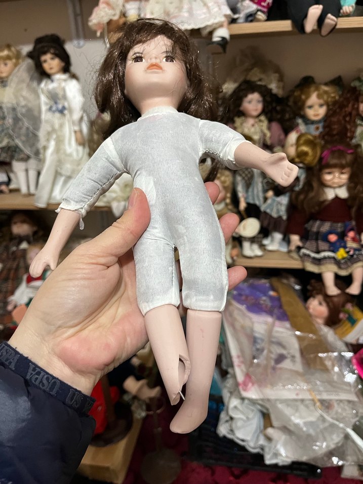 Beyaz Pastel Renkli Bebek - Görsel 3