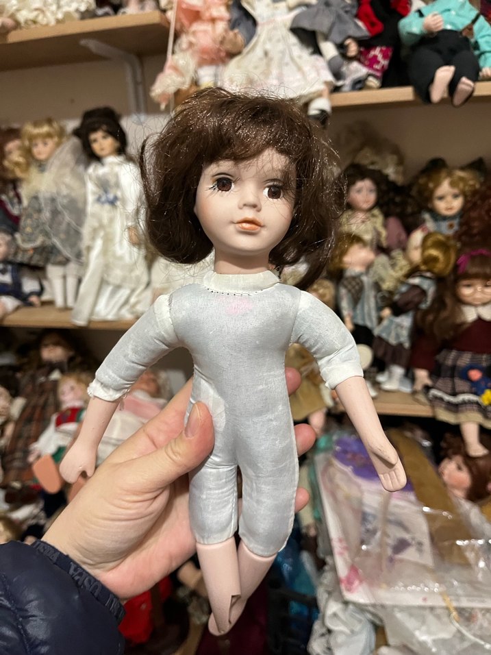 Beyaz Pastel Renkli Bebek - Görsel 4