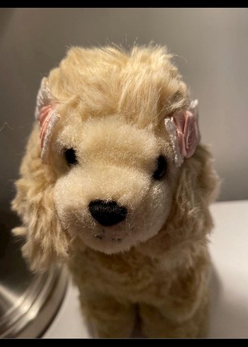 Bej Peluş Köpek Oyuncak - Görsel 4