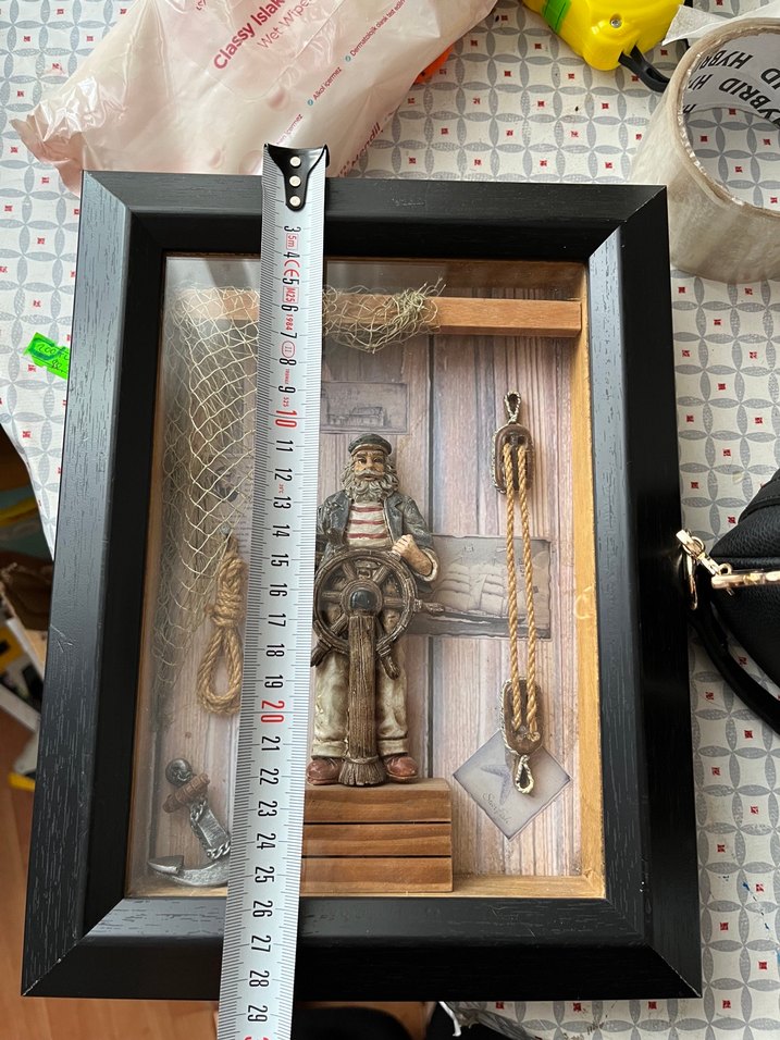 Denizci Temalı Siyah Çerçeve - Görsel 5