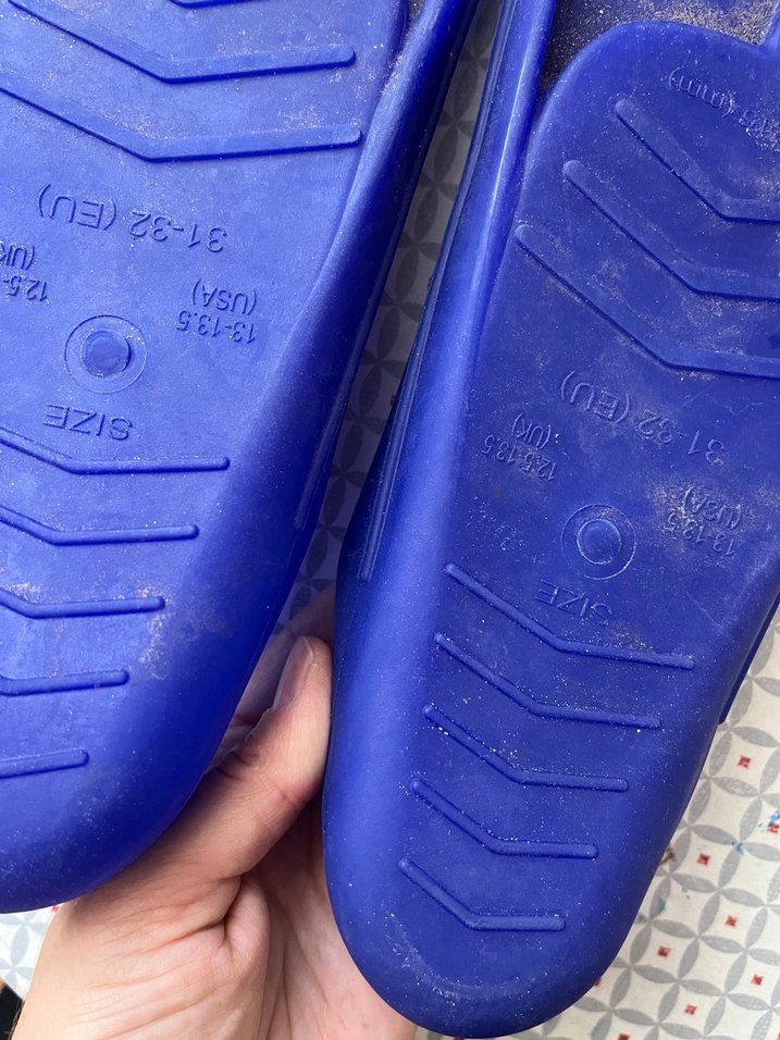 Mavi Erkek Su Ayakkabısı Velcro Bantlı - Görsel 3