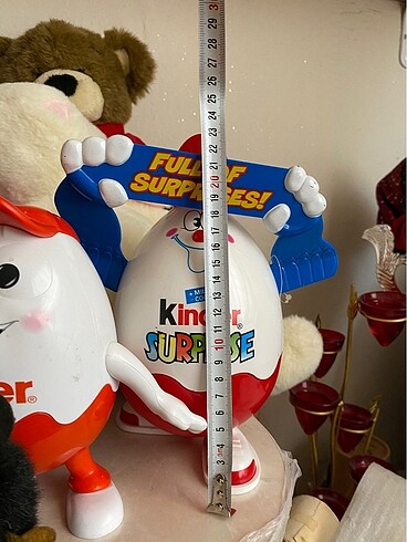 Beden kırmızı Renk Kinder supriz yumurta büyük kumbara