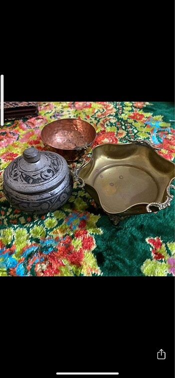 Bakır pirinç objeler