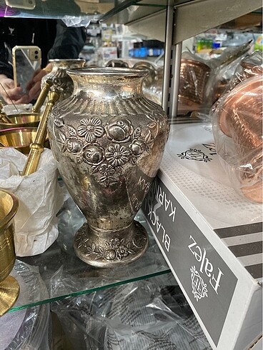 Antika Gümüs vazo