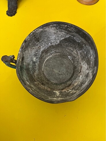 Beden Bakır eski hamam tası