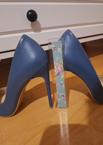 Diğer Kadın Mavi ve Gri Yüksek Topuklu Stiletto