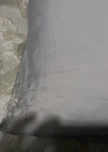 İşlemeli Beyaz Parlak Yatak Örtüsü - Görsel 9