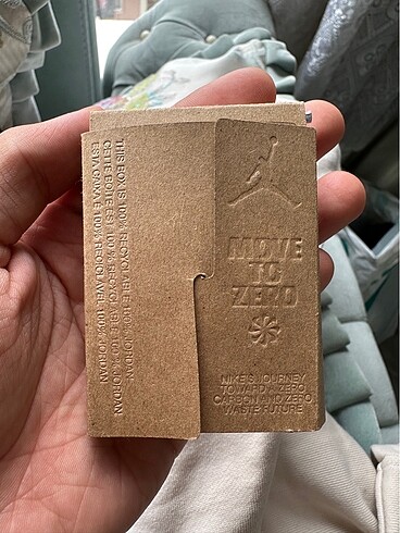 Jordan Nike Ayakkabı Bağcığı Gri - Görsel 2