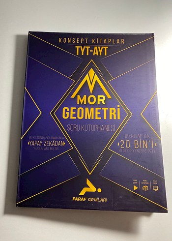 TYT-AYT Mor Geometri Soru bankası