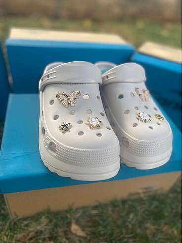 40 Beden gri Renk Yeni sezon crocs