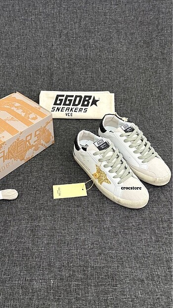 GOLDEN GOOSE DELUXE UZUN SİYAH ALTIN