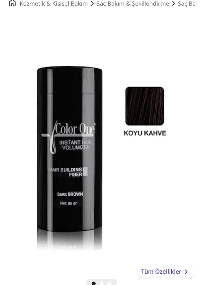 Saç topik dolgunlaştırıcı toz - Görsel 4