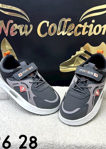 Erkek Çocuk Yılan Desenli Siyah Spor Ayakkabı - Görsel 4