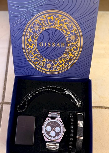 Erkek Altın Renkli Bohem Klasik Saat Seti - Görsel 11