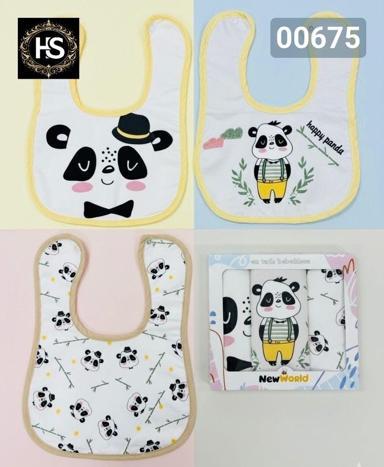 Unicorn Desenli Pastel Renkli Bebek Önlüğü - Görsel 3