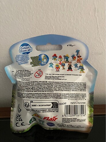  Smurfs Şirinler Mystery Pack