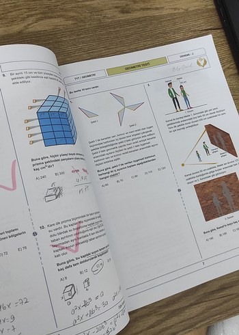 Beden Renk Bilgi Sarmal tyt ve ayt geometri deneme